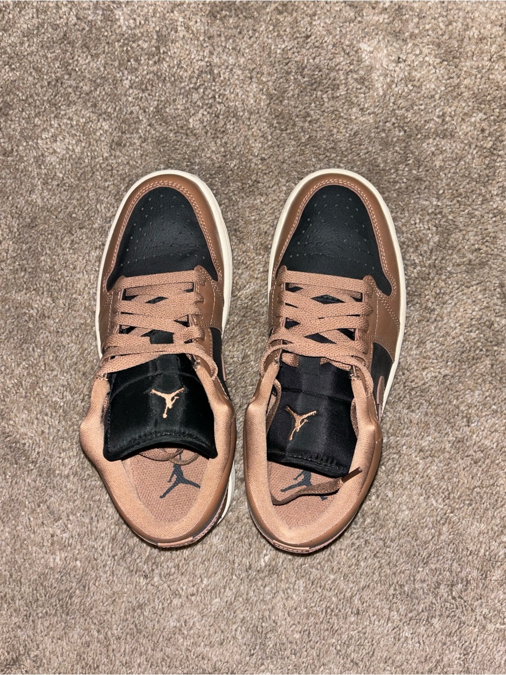 Nike Women’s Low-Top Sneakers in Copper and Black